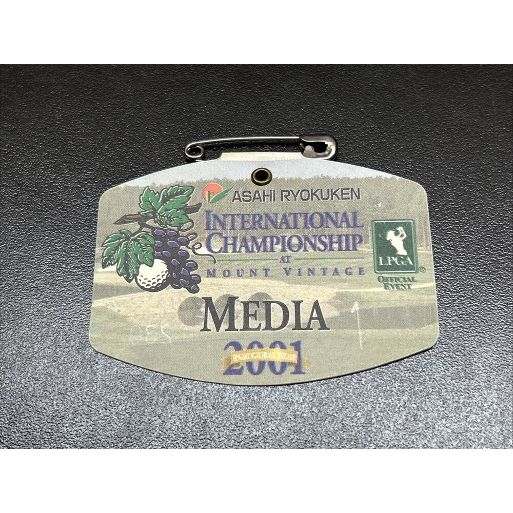 International Championship at Mount Vernon Media Badge 2001 Asahi Ryokuken
